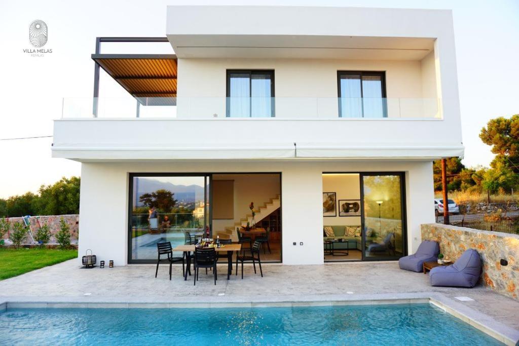 חאניה Villa Melas מראה חיצוני תמונה